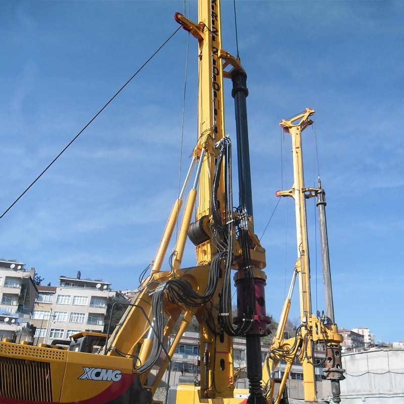 云南旋挖钻机租赁工民建工程施工案例